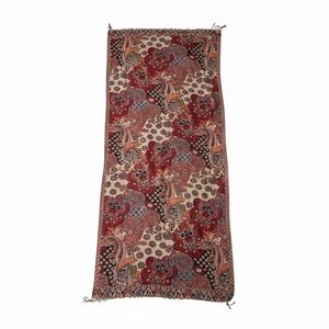 Bohemian Jewel-Tone Paisley Pashmina Scarf / Wrap
